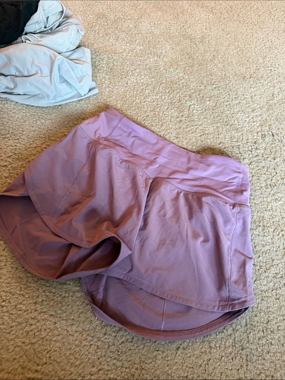 lululemon athletica Lavender Running Shorts
